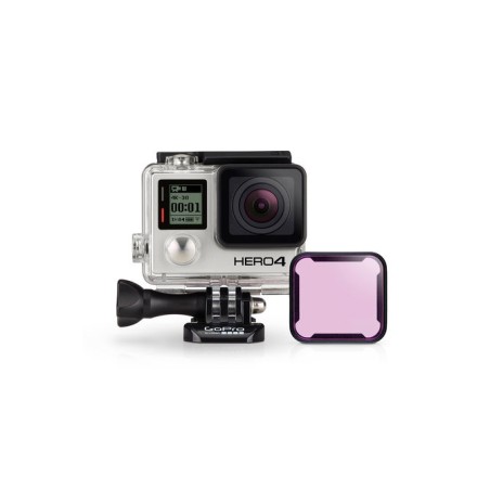 Go Pro Filtre de plongée magenta (pour boîtier standard + Blackout)