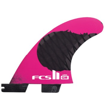 Ailerons surf FCS GM Thruster signature Gabriel Medina Large