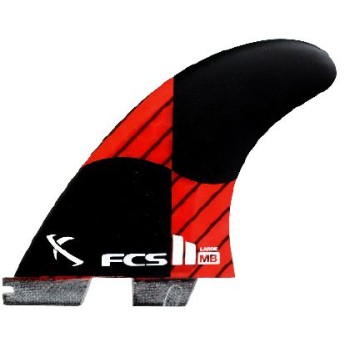 Ailerons surf FCS MB Thruster signature Matt Biolos "Mayhem" Large