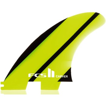 Ailerons surf FCS Carver NEO glass Thruster Medium