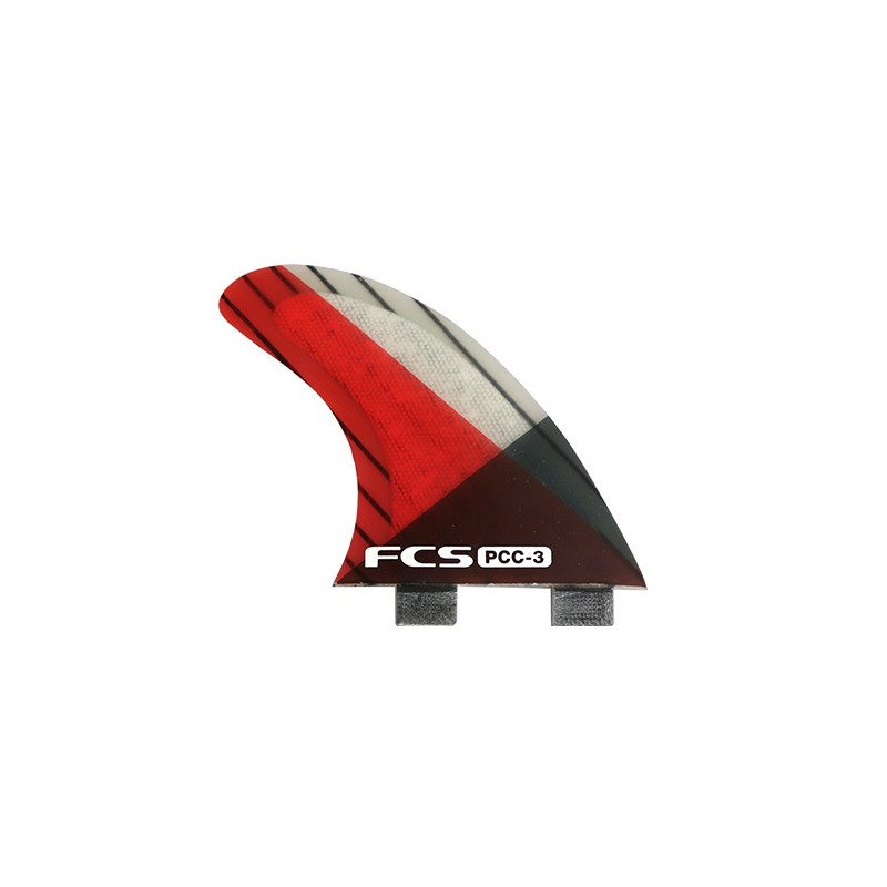 Ailerons surf FCS PCC-3 Red/Smoke Small