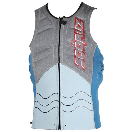 Soöruz  Kitevest Front Zip OPEN Blue