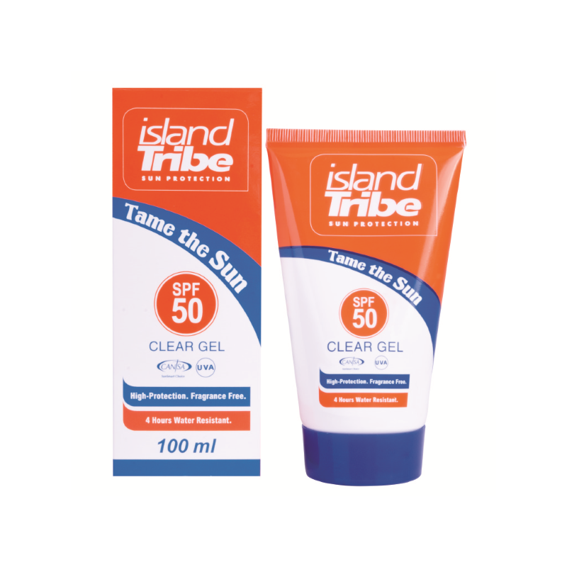 Crème solaire Island Tribe SPF50 gel 100ml