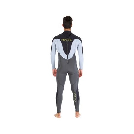 Dawn Patrol 3/2 Back Zip Grey