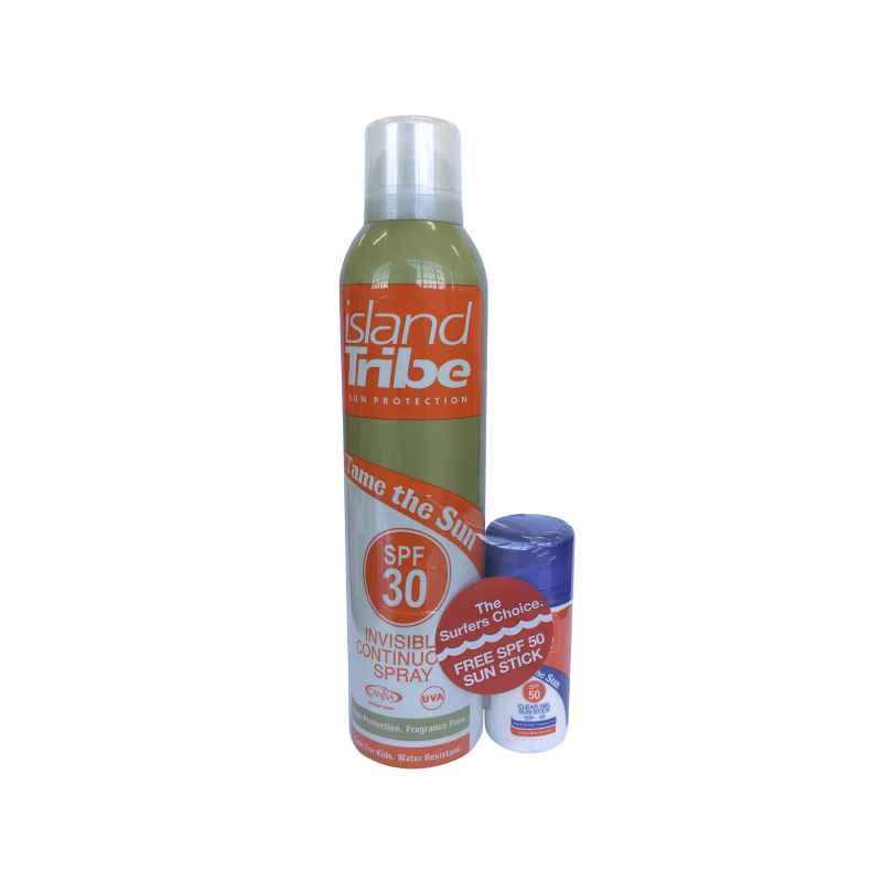 SPF 30 Clear Gel Spray 320mL + Stick SPF 50