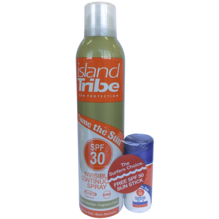 SPF 30 Clear Gel Spray 320mL + Stick SPF 50