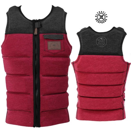 Impact Vest Sooruz Wakevest Zip Delux Red