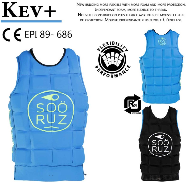 Impact Vest Sooruz Wakevest Kev+ reversible 2017