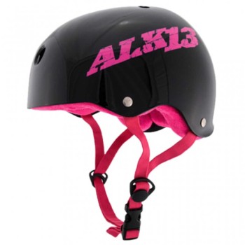 Casque ALK13 H2O+ Black / Pink Logo