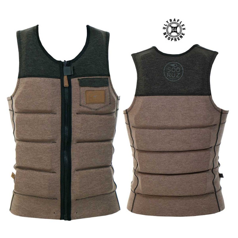 Impact Vest Sooruz Wakevest Zip Delux Grey 2017