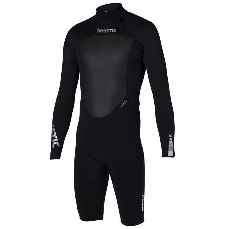 Combinaison Mystic Star Longarm Shorty 3/2mm Back Zip Black Combinaison Mystic Star Longarm Shorty 3/2mm Back Zip Black