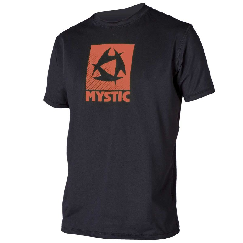 Lycra Mystic Star Quick Dry S/S Black/Orange