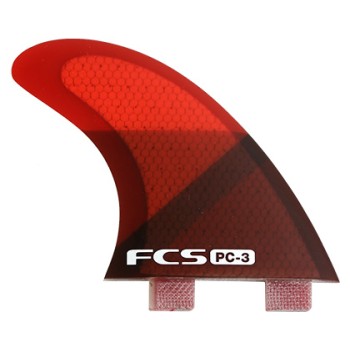 Ailerons surf FCS PC3 Red Slice Quad