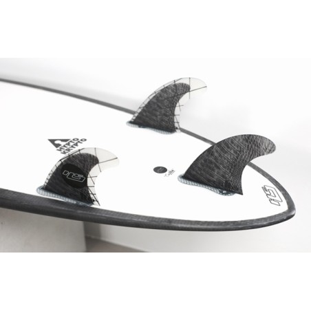 Ailerons surf FCSII Tri-Quad signature "Hayden Shape" Large
