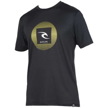 Lycra Rip Curl Round Up UPF50+ SS Surf Black