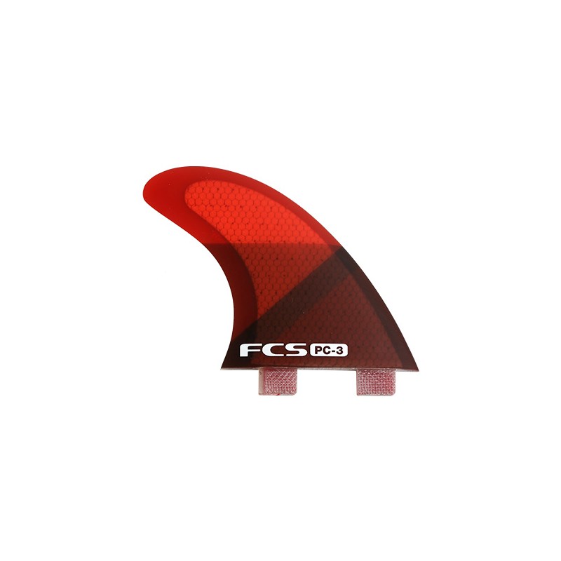 Ailerons surf FCS PC3 Red Slice Tri