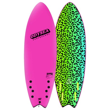 Planche de Surf Odysea Skipper Quad 6'0 Neon Pink