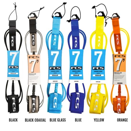 Leash FCS 7' Regular Leash 7mm