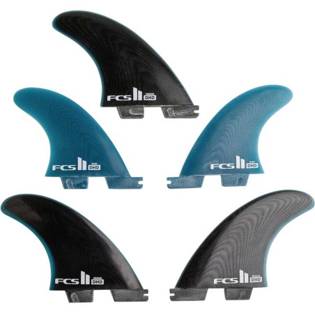 Ailerons FCS II Darren Handley PG Tri Quad Retail Fins