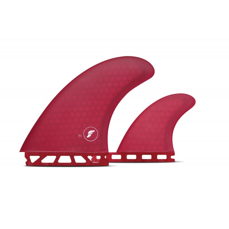 Ailerons Futures T1 TWIN Hex Red