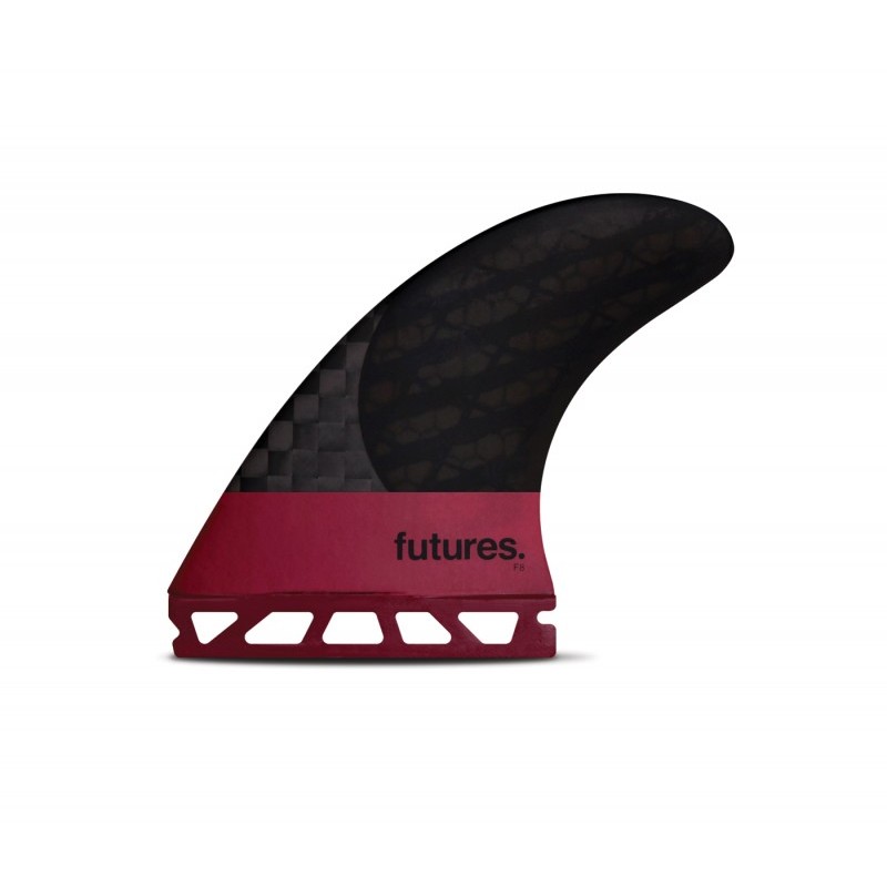 Ailerons Futures Tri-fins F8 Blackstix Carbon