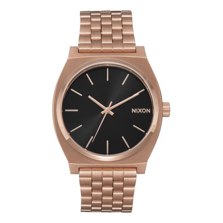 Montre Nixon Time -Teller Rose Gold / Black