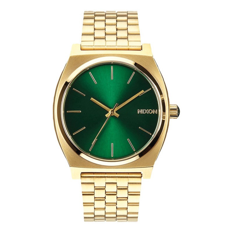 Montre Nixon Time -Teller  Gold / Green