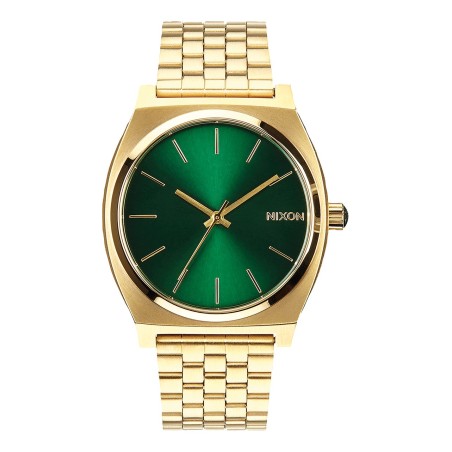 Montre Nixon Time -Teller  Gold / Green