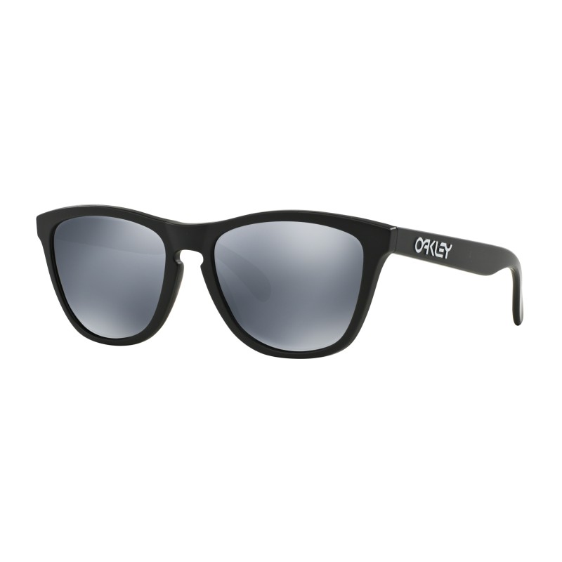 Lunettes de soleil Oakley Frogskins Matte Black / Black Iridium Polarized