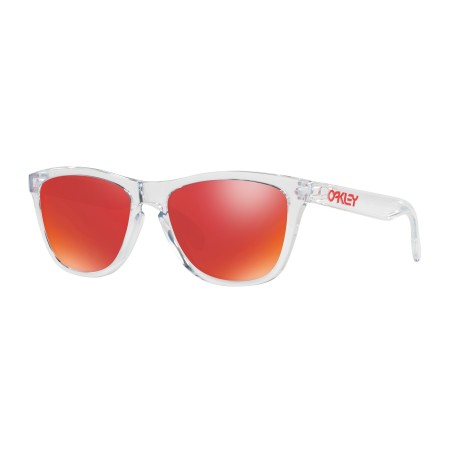 Lunettes de soleil Oakley Frogskins Crystal Clear / Torch Iridium