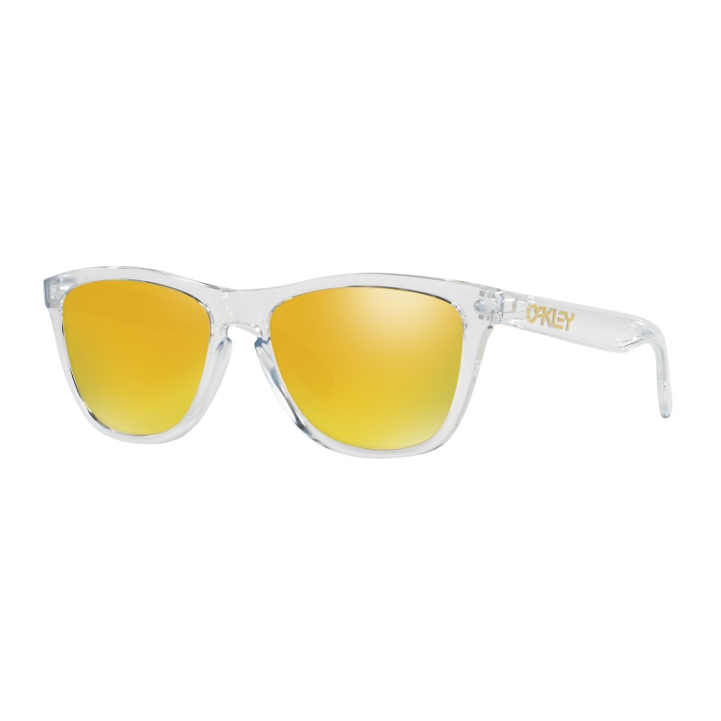 Lunettes de soleil Oakley Frogskins Crystal Clear / 24K Iridium