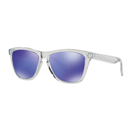 Lunettes de soleil Oakley Frogskins Polished Clear / Violet Iridium