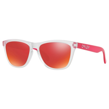 Lunettes de soleil Oakley Frogskins Matte Clear / Torch Iridium