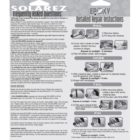 Solarez Epoxy Ding Repair