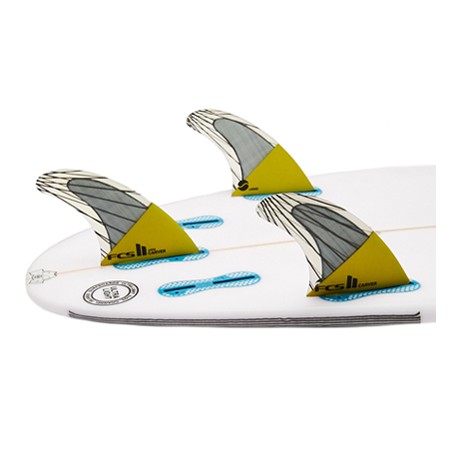 Ailerons FCS II Carver PC Carbon Tri Set