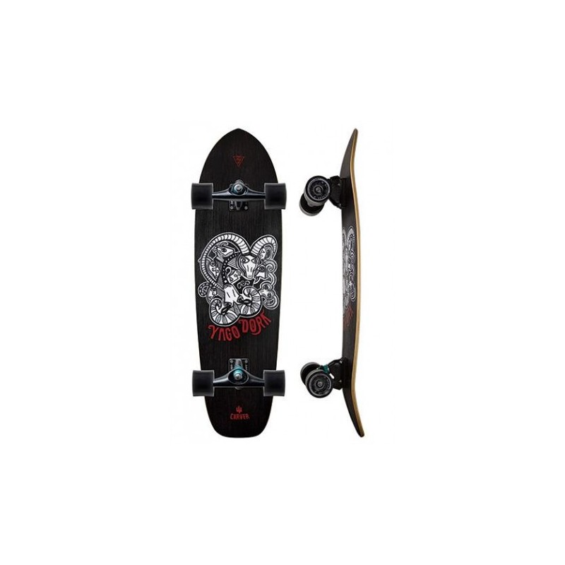 Carver Skate Skinny Goat Yago Dora Pro 33"75 (C7)