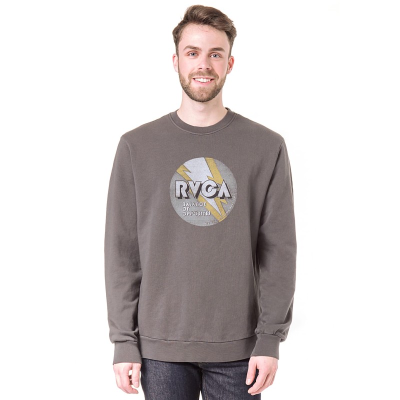 Pull RVCA Volt Crew Greyskull