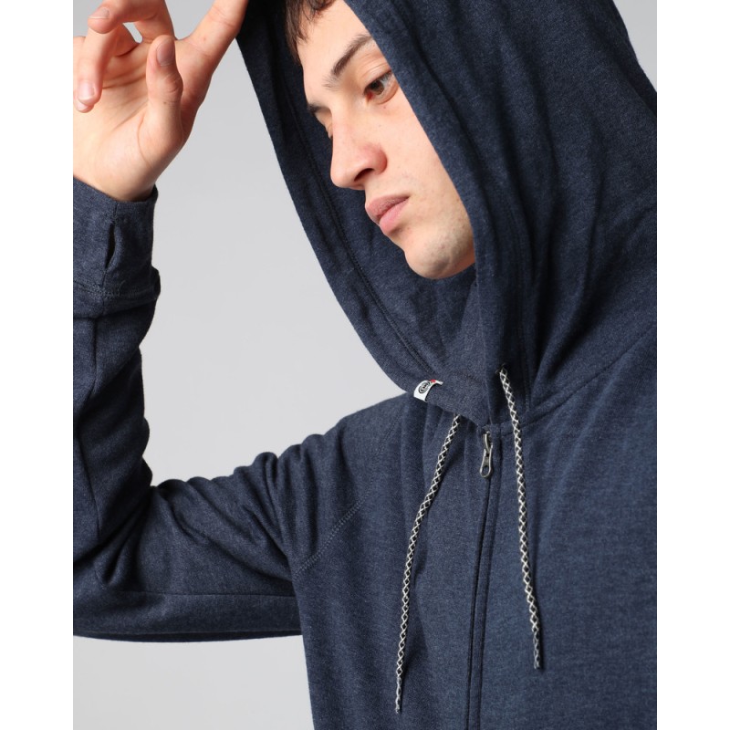 Sweat Element Cornell Overdye Zip Hoodie Indigo