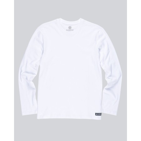 T-shirt Element Basic Crew Long Sleeve Optical White