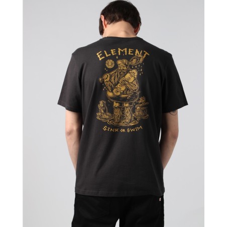 T-Shirt Element River Keeper SS Off Black