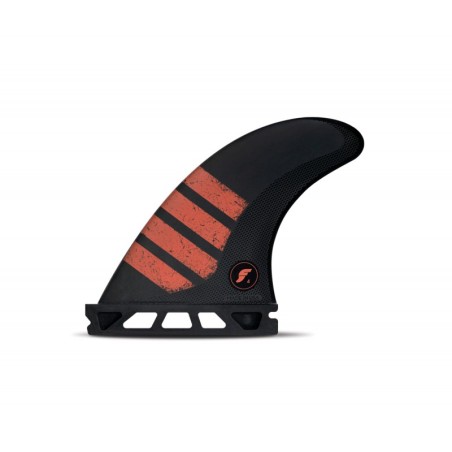 Ailerons Futures Tri-fins F4 Alpha Carbon Red Small