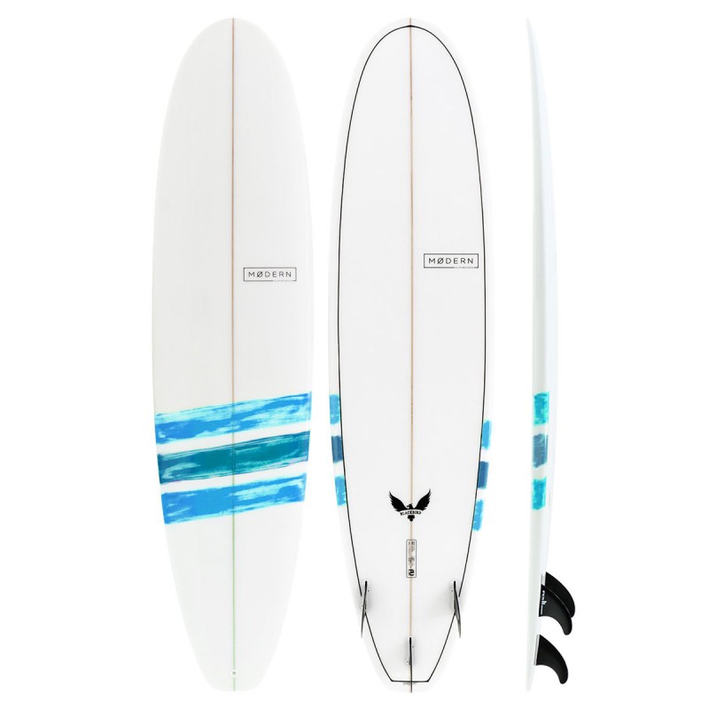 Planche de Surf Modern Surfboards Black Bird PU Basic Blue