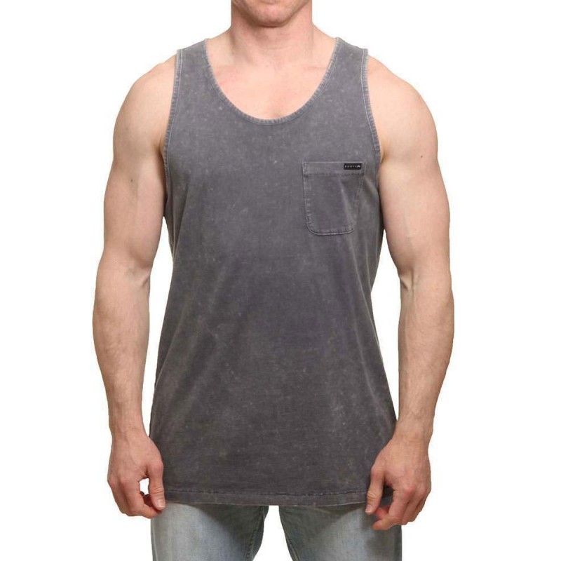 Rusty T-shirt Short Sleeve Tank Coal