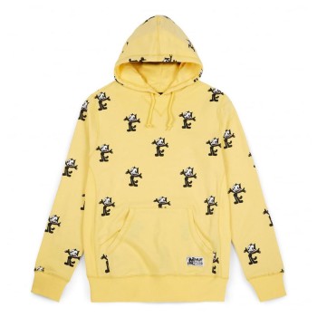 Sweat HUF Felix le Chat AllOver Print Banana