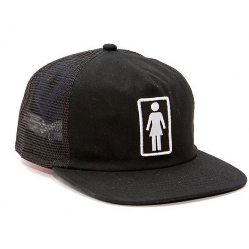 Casquette Girl Every Day Trucker Black Casquette Girl Every Day Trucker Black