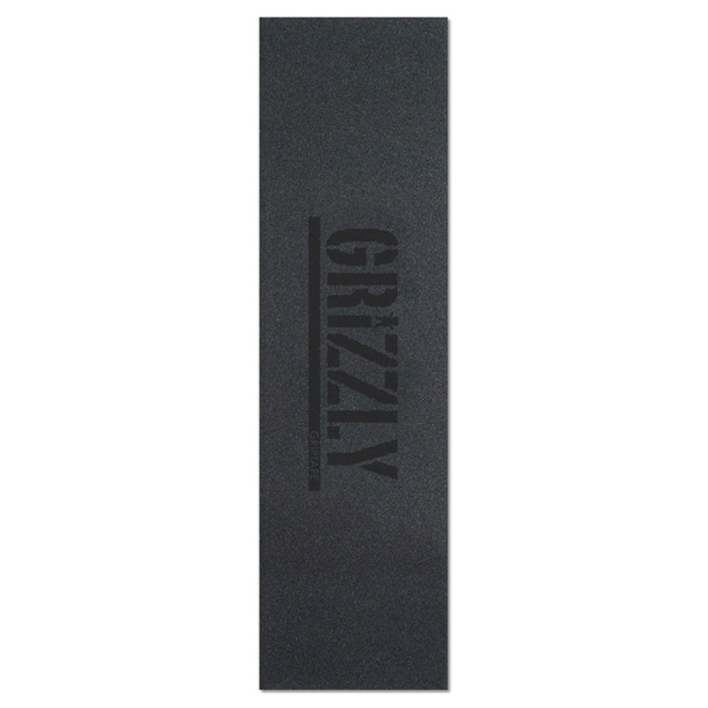 Grip Grizzly Plaque Stamp Print Black