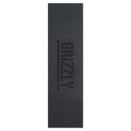 Grip Grizzly Plaque Stamp Print Black