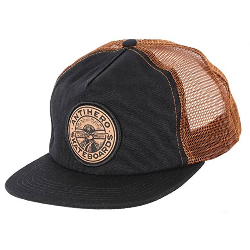 Casquette Antihero Tan Trucker BLack