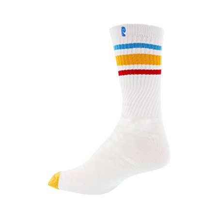 Chaussettes Psockadelic High Times White Yellow