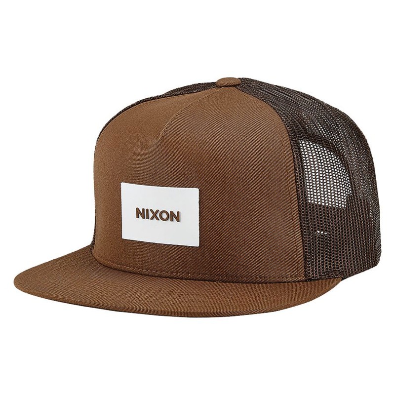 Casquette Nixon Team Brown